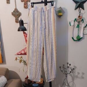 Super Comfy And Flowy Prana Striped Pants